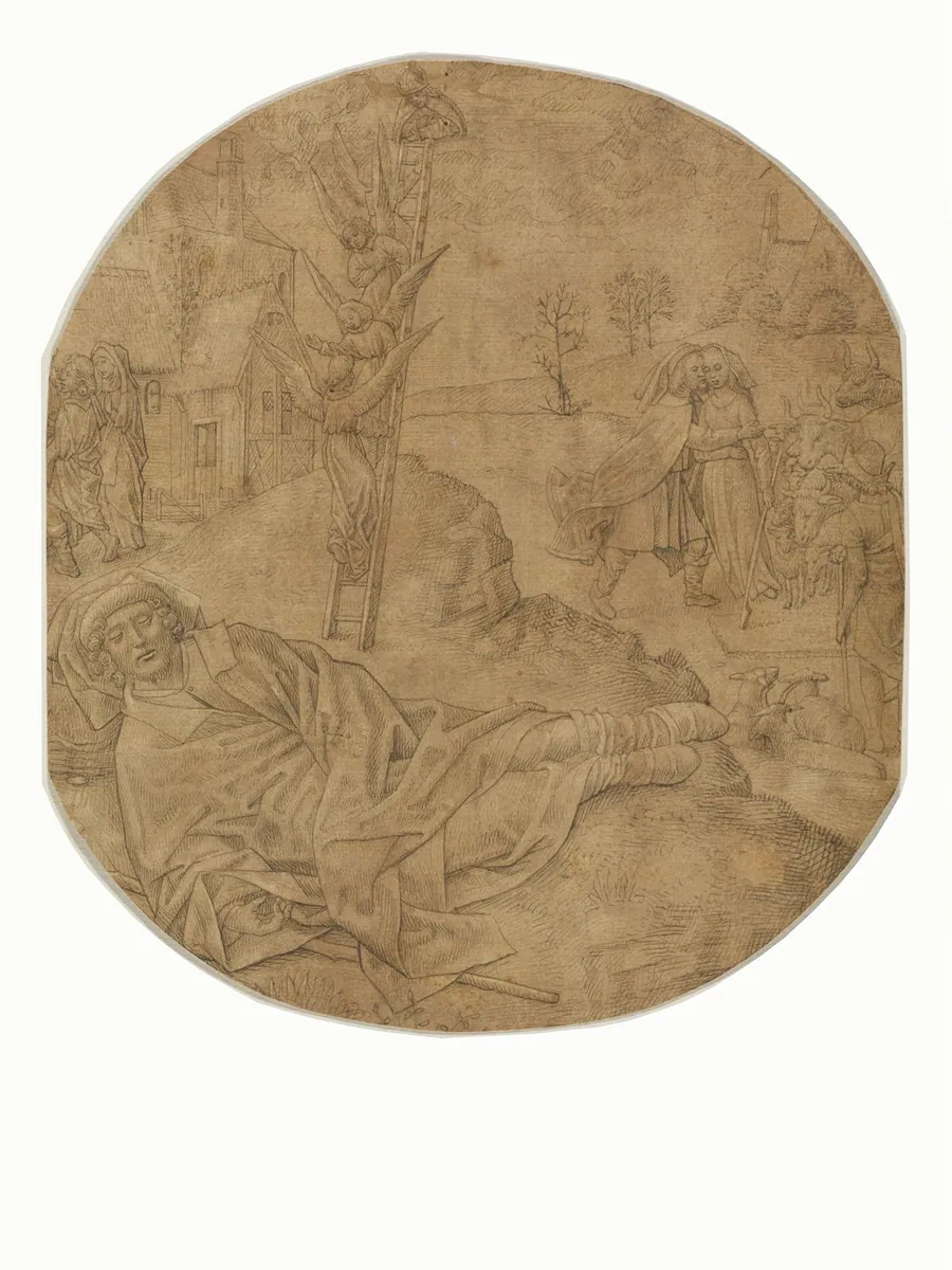 Jacob's Dream by Hugo van der Goes
