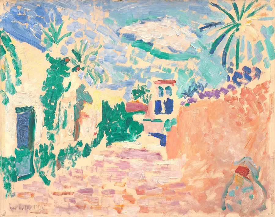 Gade i Biskra, Algeriet by Henri Matisse
