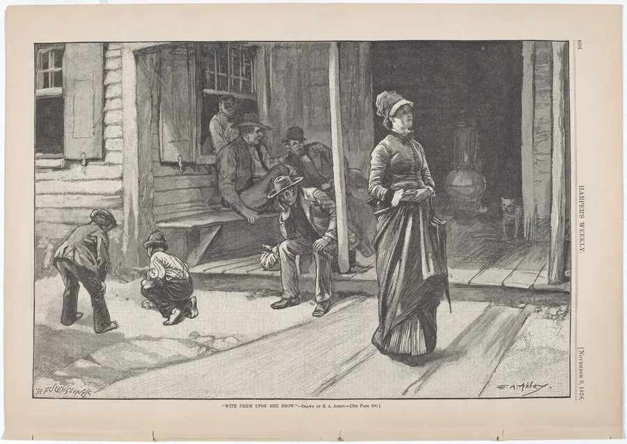 With Pride Upon Her Brow by Frederick Juengling