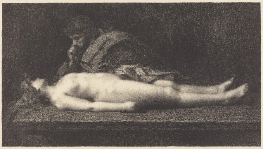 Levite of Ephraim and His Dead Wife by M.G. Fuchs
