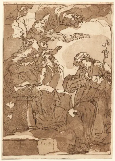 The Holy Family with God the Father