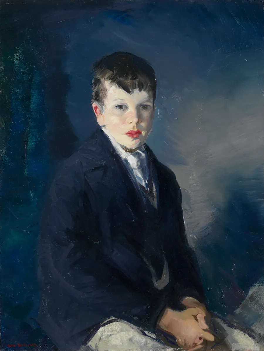 Boy in a Blue Coat by George Bellows