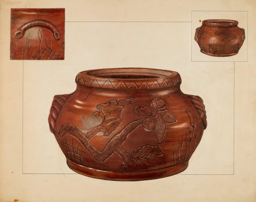 Bean Pot by Margaret Knapp