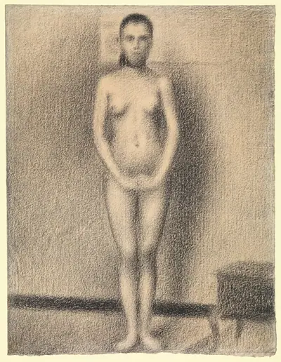 Study for "Poseuses"