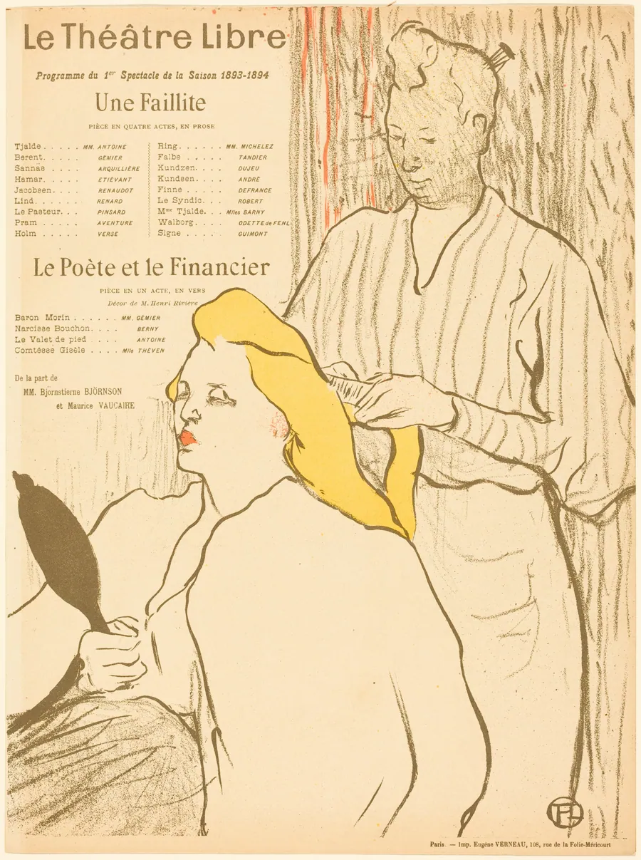 Une Faillite; Le Poète et le financier by Henri de Toulouse-Lautrec