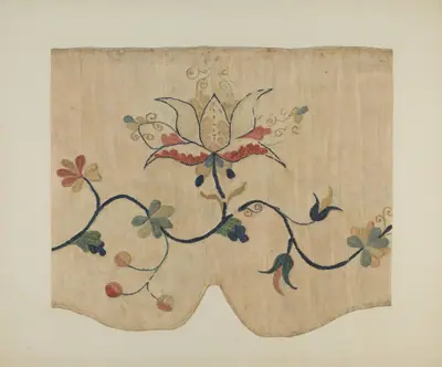 Bed Valance (Detail)