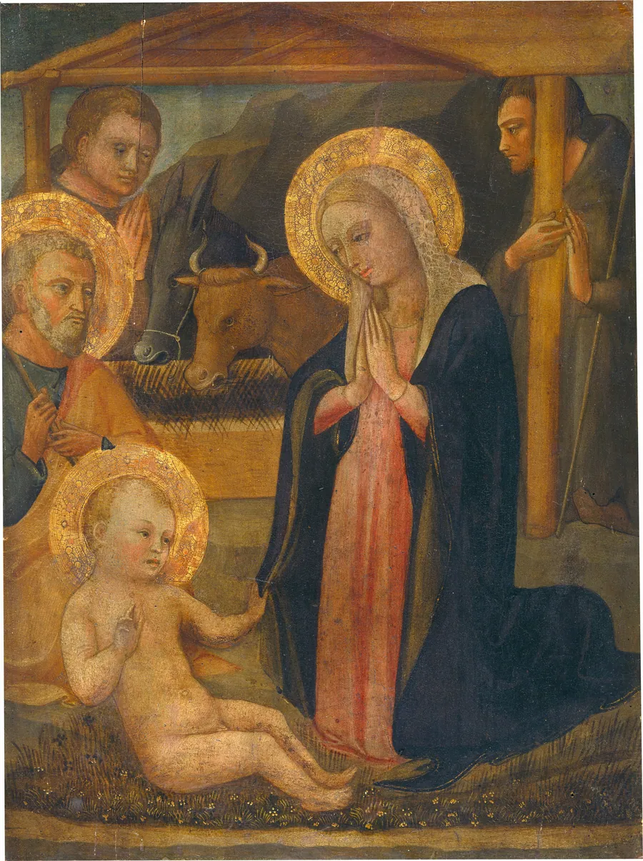 The Adoration of the Christ Child by Italian 15th Century