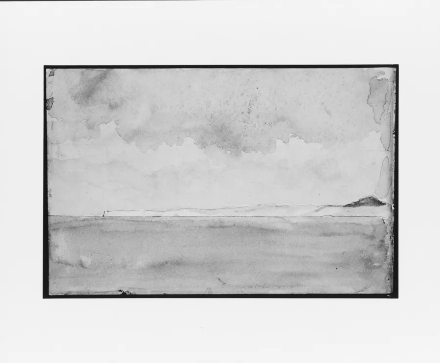 Island of Temdos(?) (from Sketchbook) by Mary Newbold Sargent