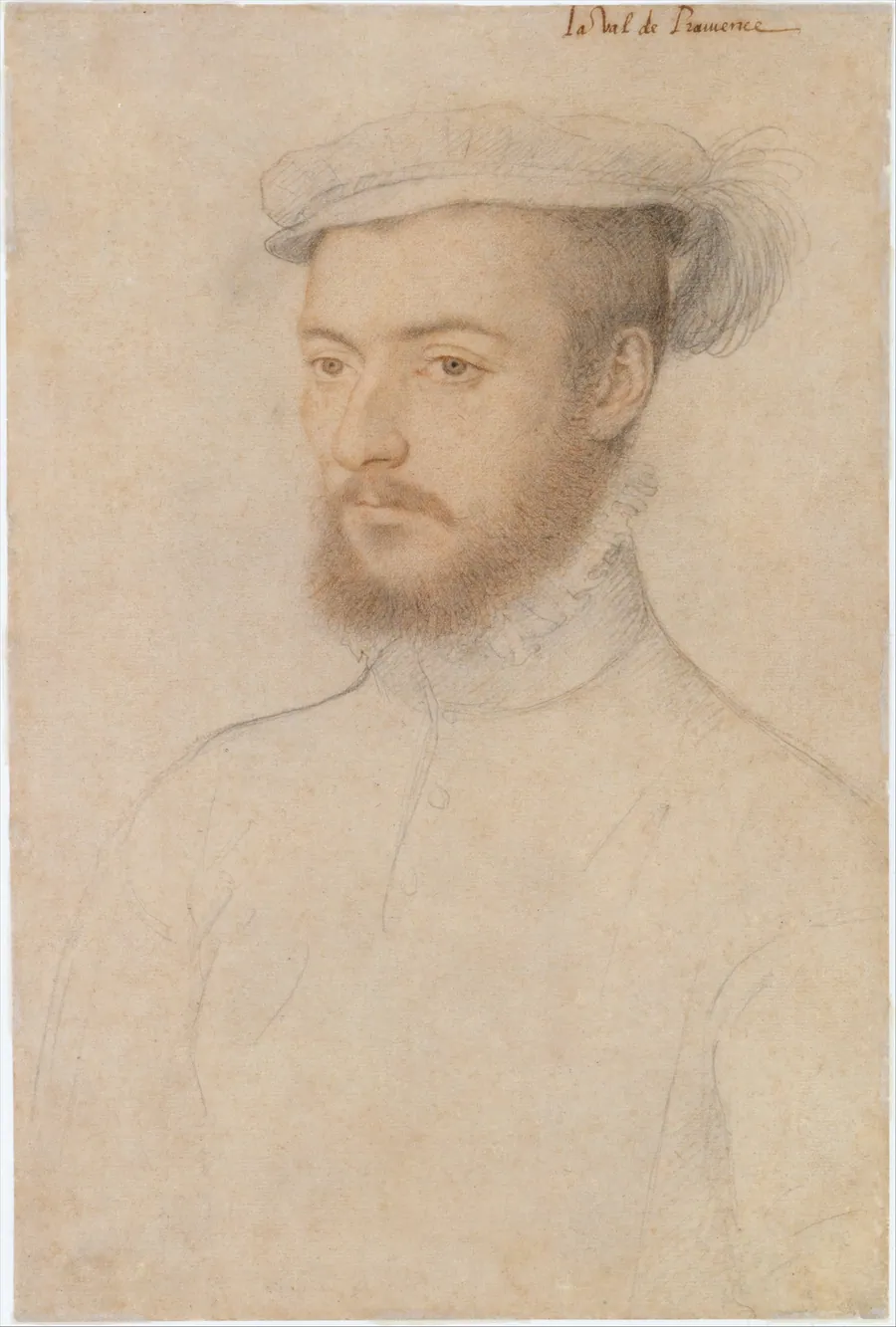 Portrait of La Val de Pramence by Anonymous, French, 16th century