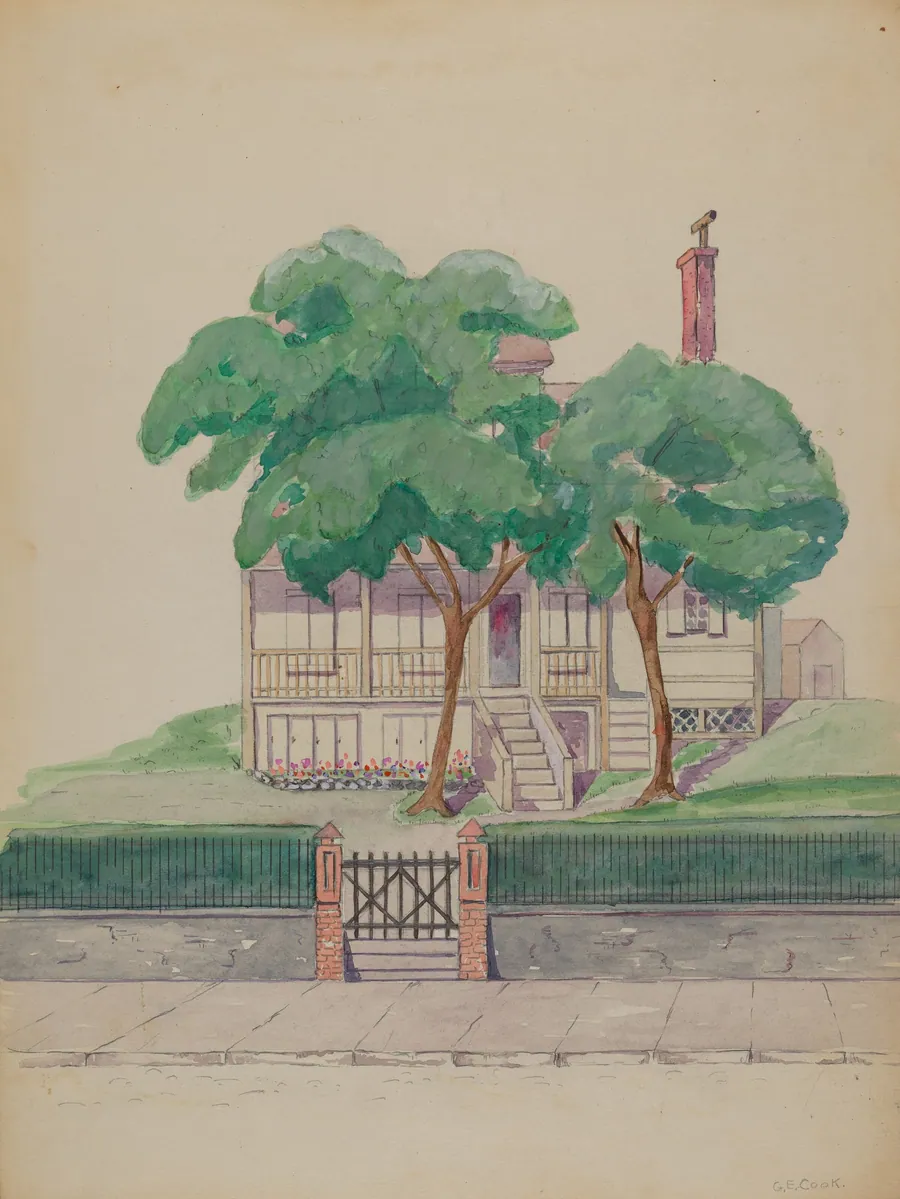 Mr. Stewart's House by Gladys Cook