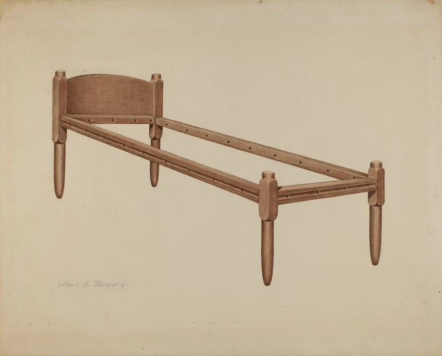 Shaker Bed by Elbert S. Mowery