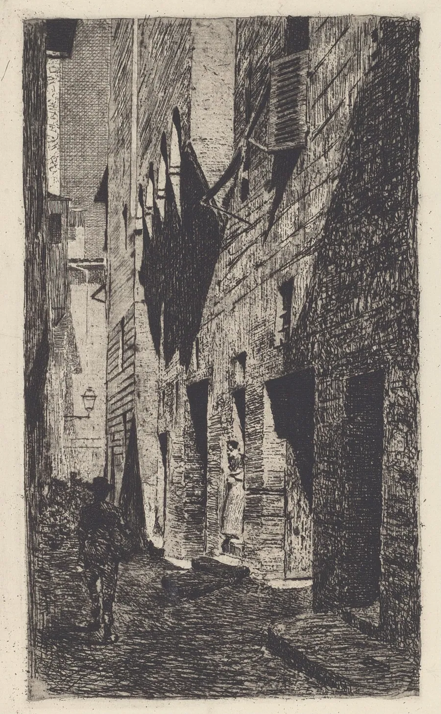 House of Dante da Castiglione [Casa di Dante da Castiglione] by Telemaco Signorini