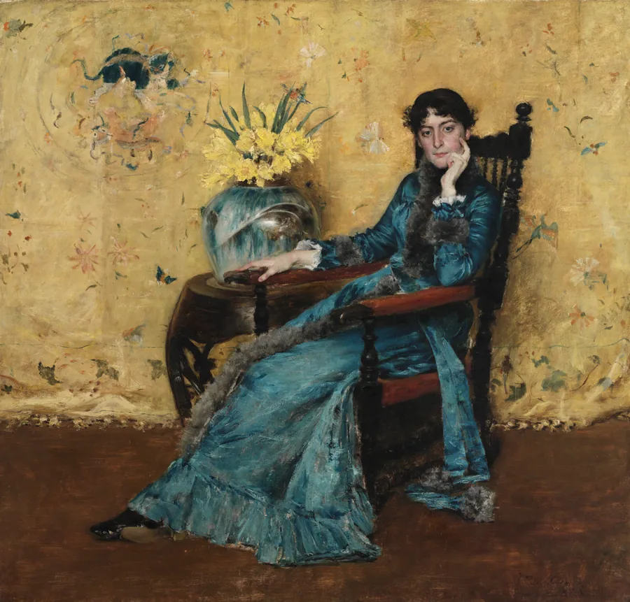 Portrait of Dora Wheeler by William Merritt Chase