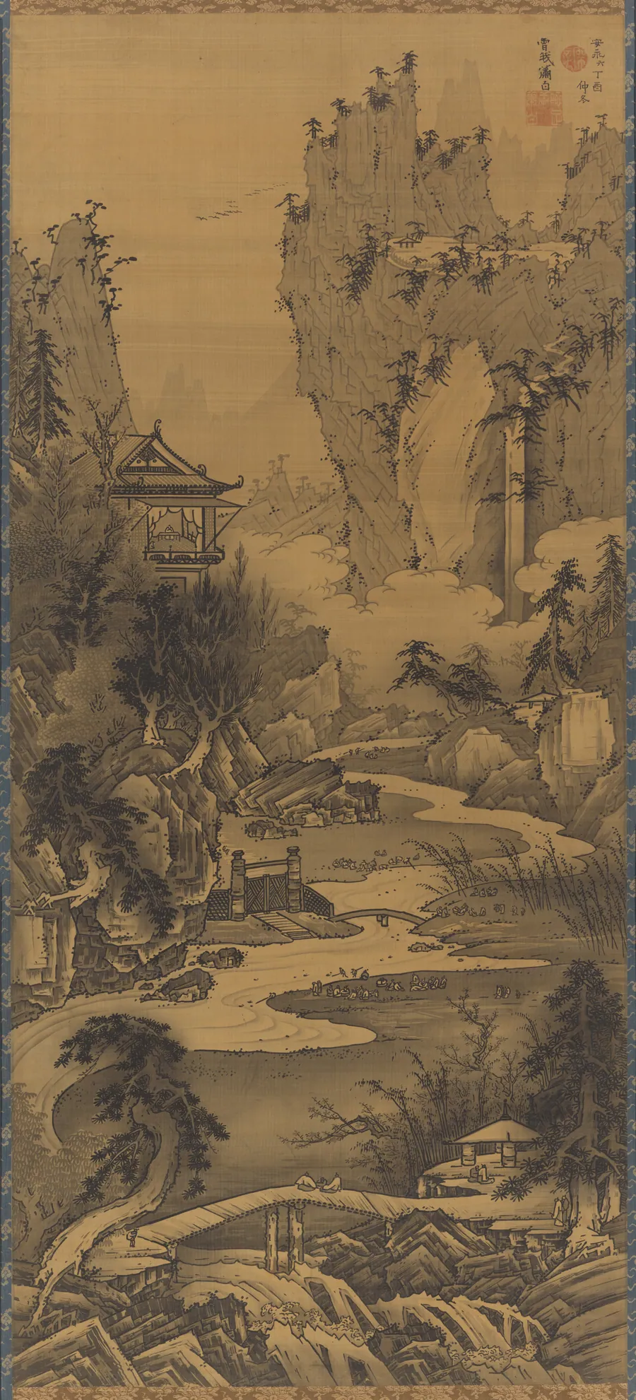 Orchid Pavilion Gathering by Soga Shōhaku