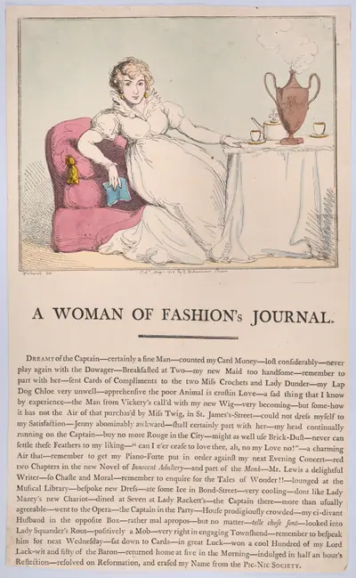 A Woman of Fashion's Journal