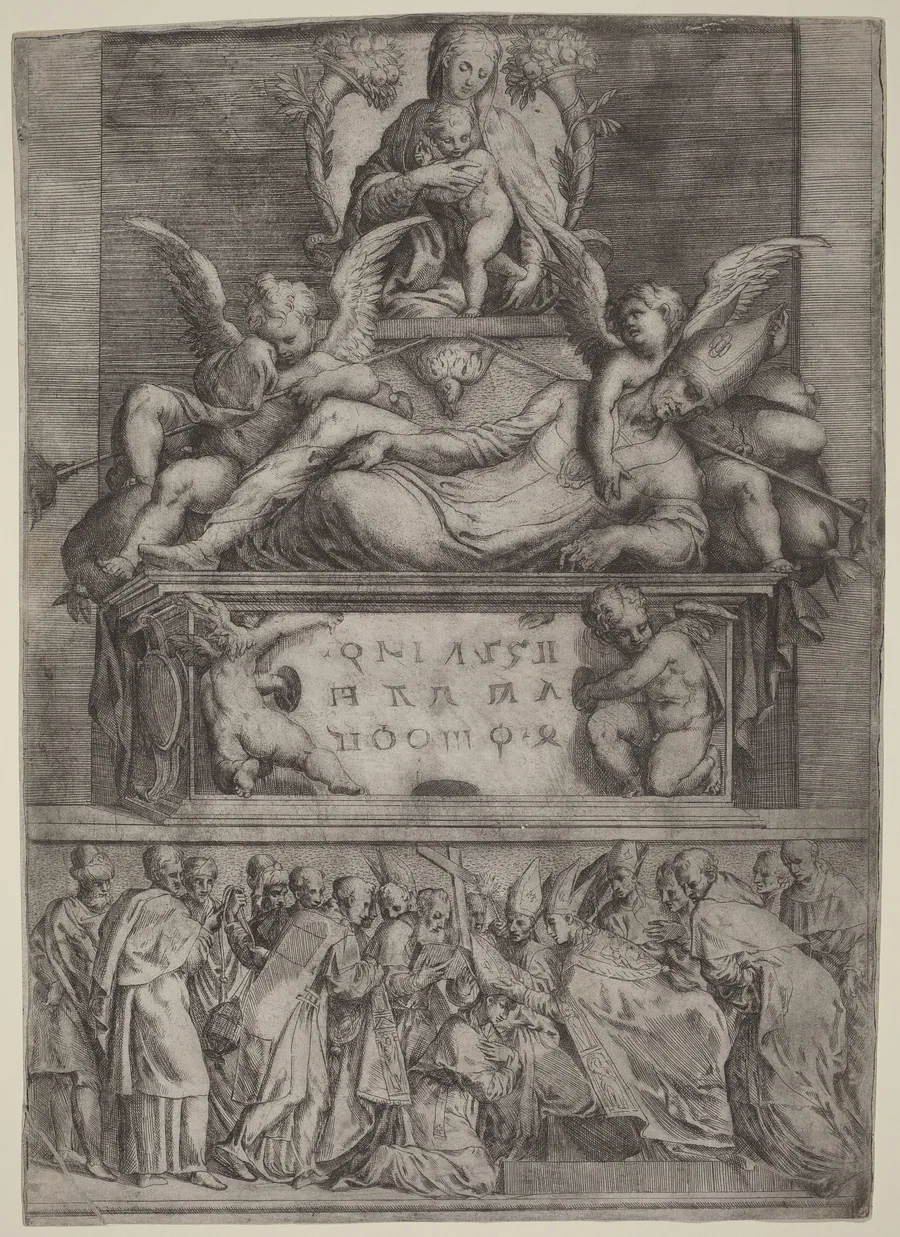 Tomb of a Bishop by Battista Angolo del Moro
