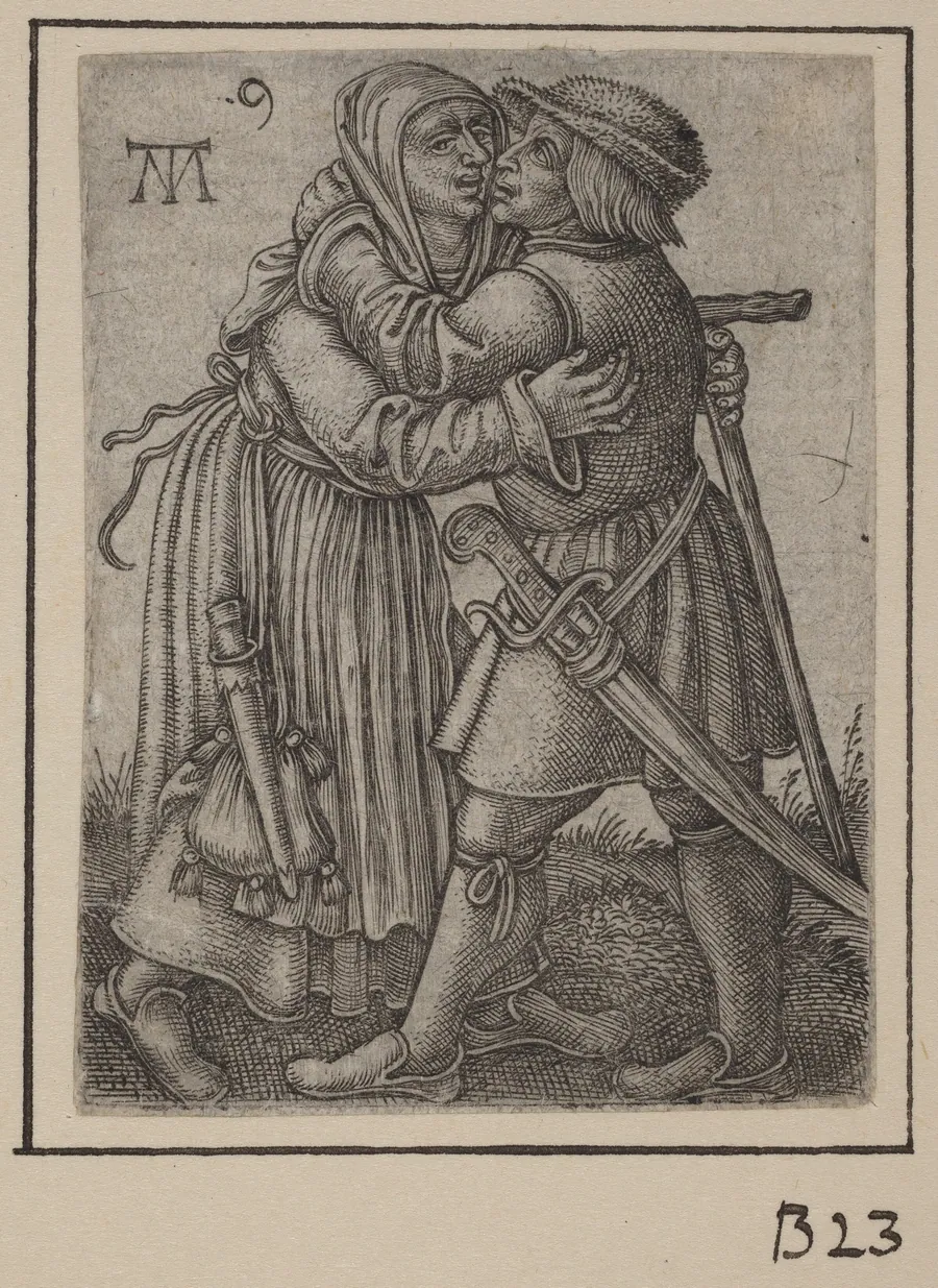 Embracing Couple by Martin Treu