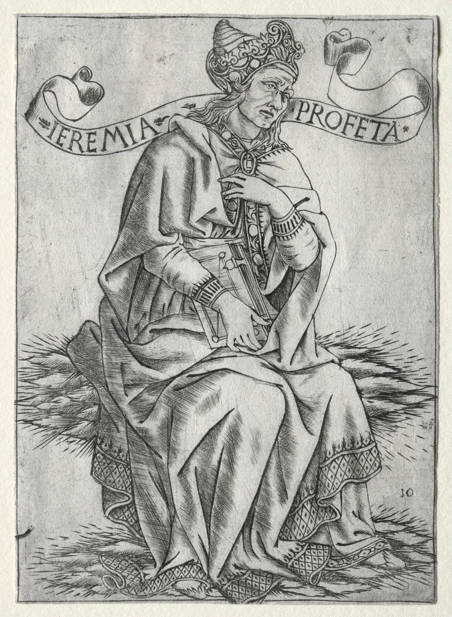 The Prophets:  Jeremiah by Baccio Baldini