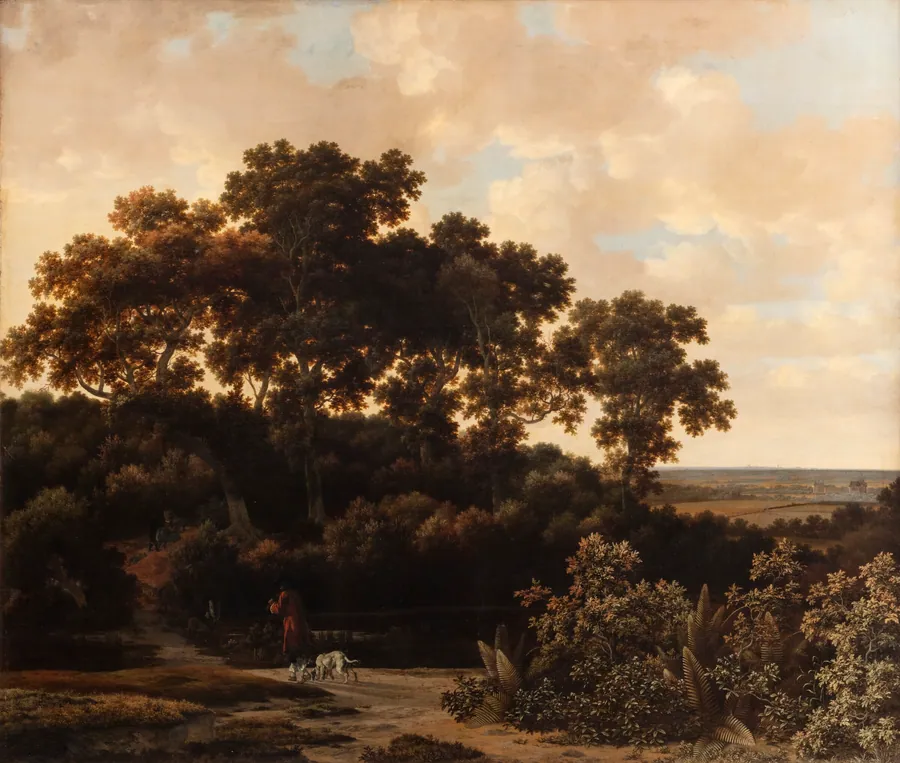 Vildtbanen nær Arnhem by Johan le Ducq