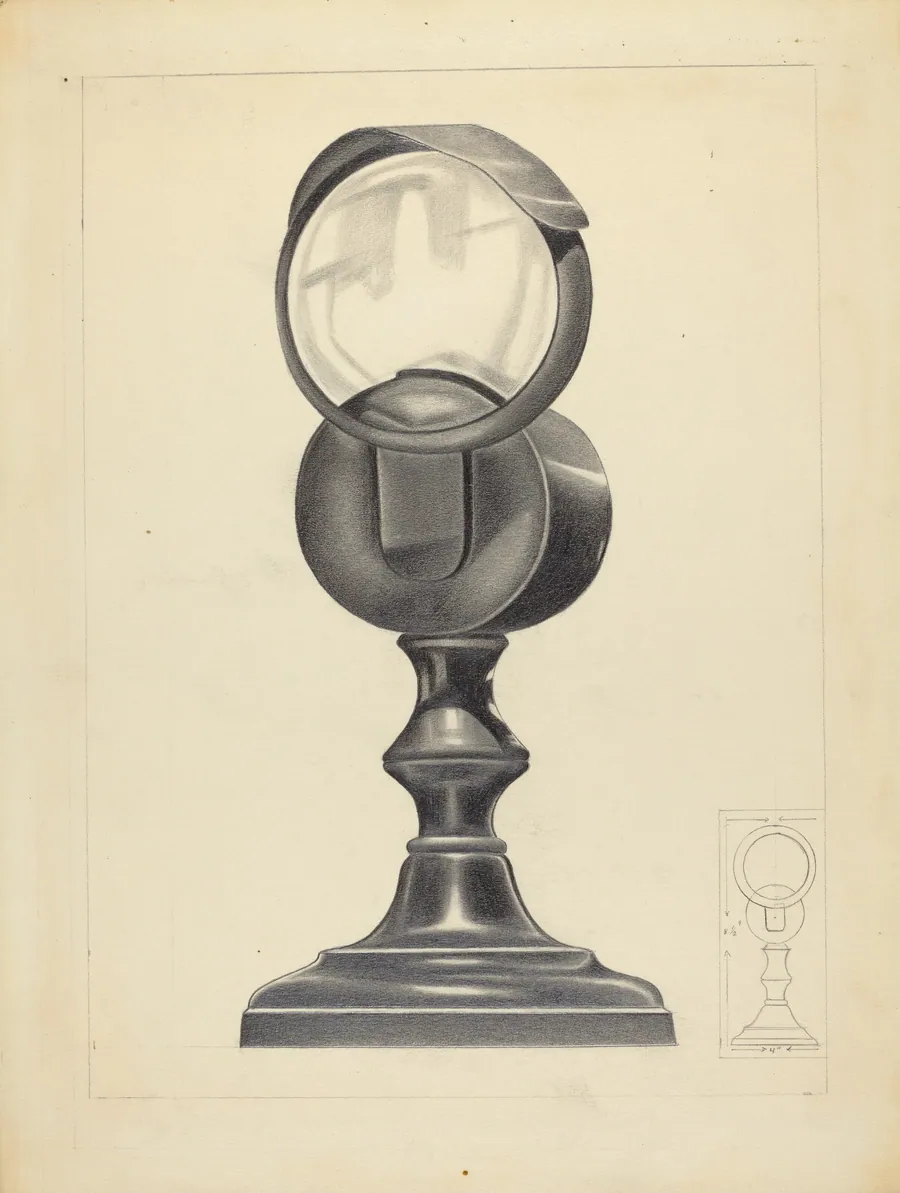 Bull's Eye Lamp by Charlotte Winter