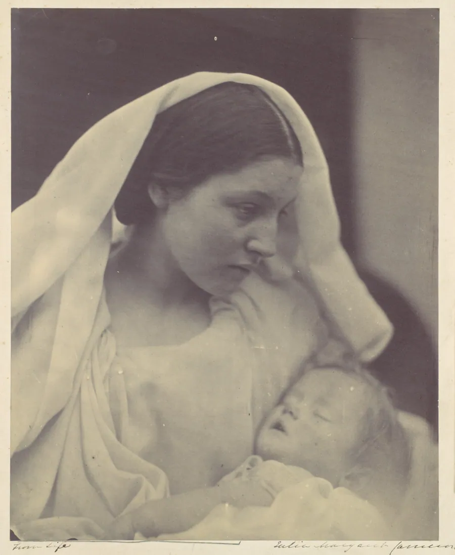 La Madonna Riposata by Julia Margaret Cameron