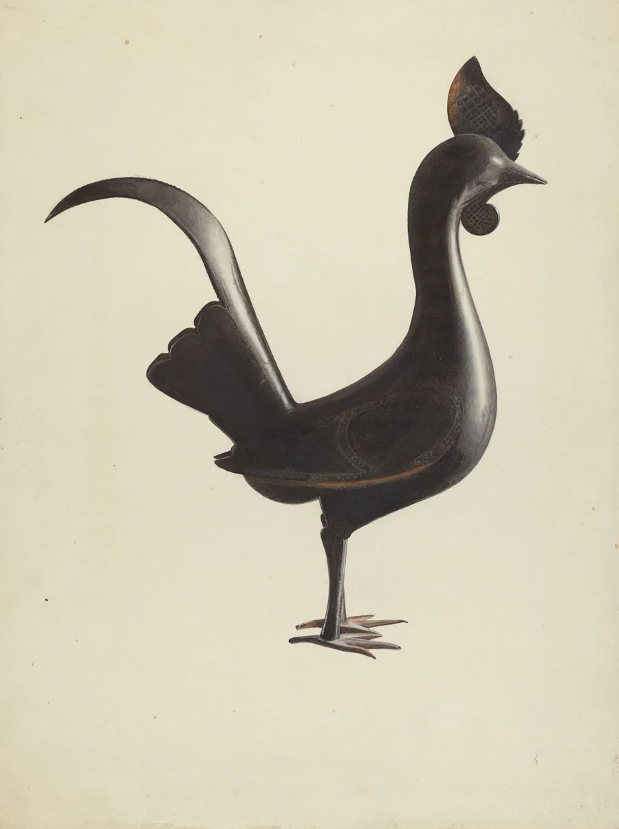 Small Iron Cock by American 20th Century