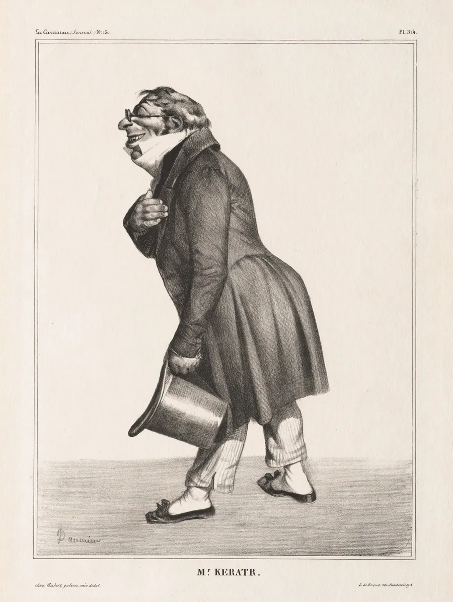 Mr. Keratr. by Honoré Daumier