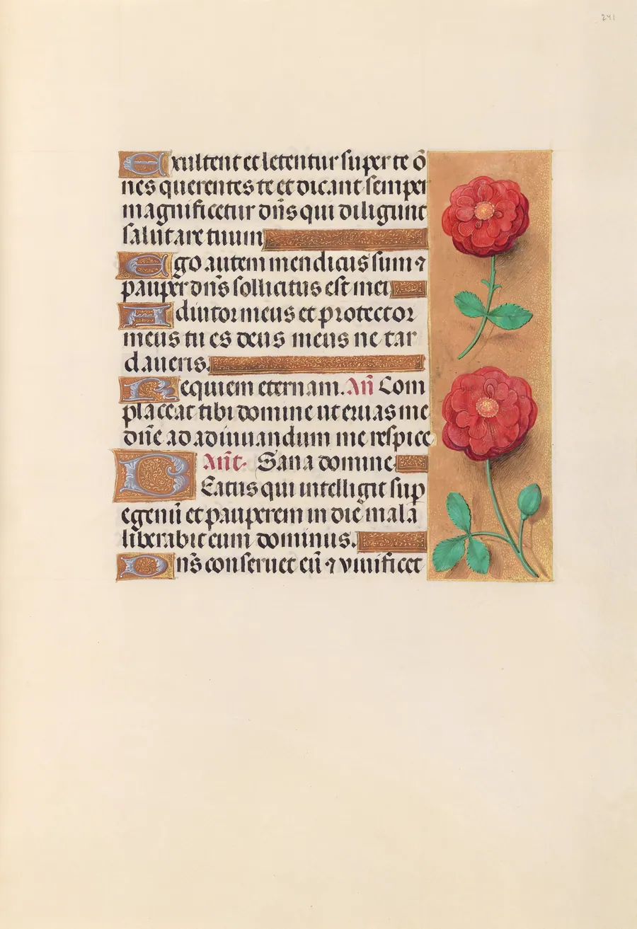 Hours of Queen Isabella the Catholic, Queen of Spain:  Fol. 241r by Master of the First Prayerbook of Maximillian