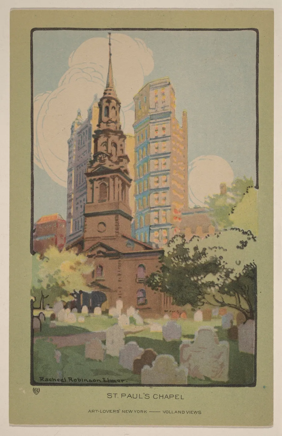 St. Paul's Chapel by Rachael Robinson Elmer