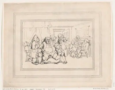 Comforts of Bath, Plate 1