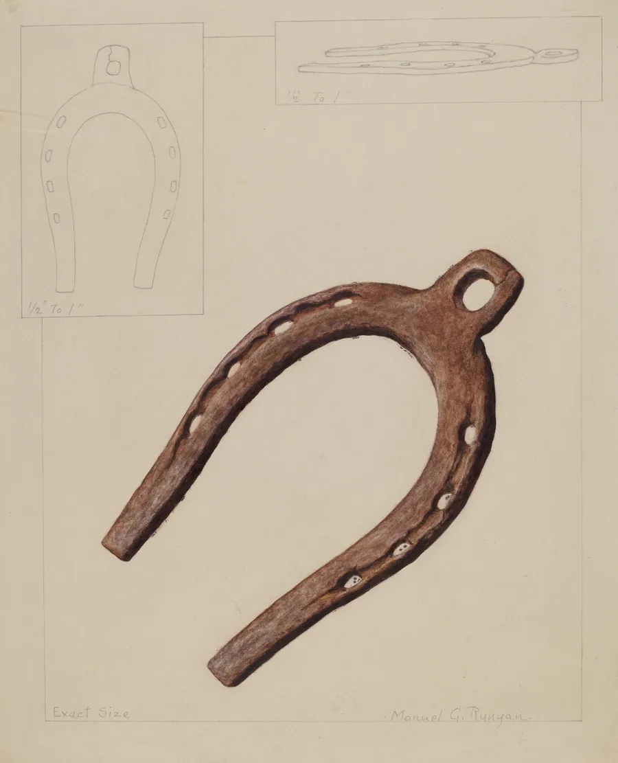 Mule Shoe by Manuel G. Runyan