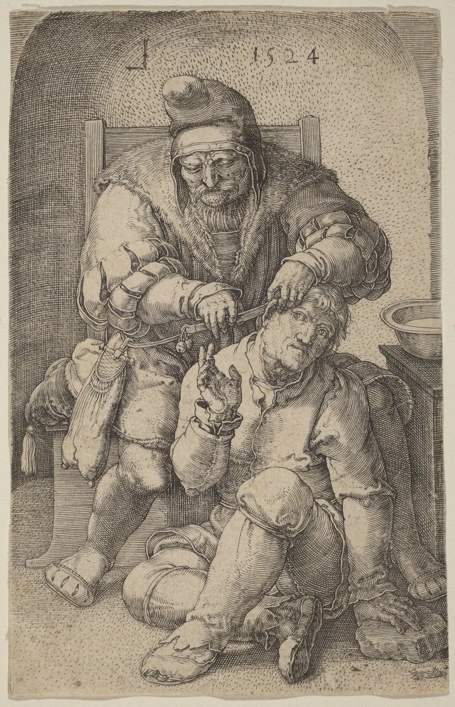 The Surgeon by Lucas van Leyden