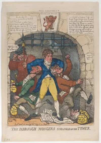 The Borough Mongers Strangled in the Tower