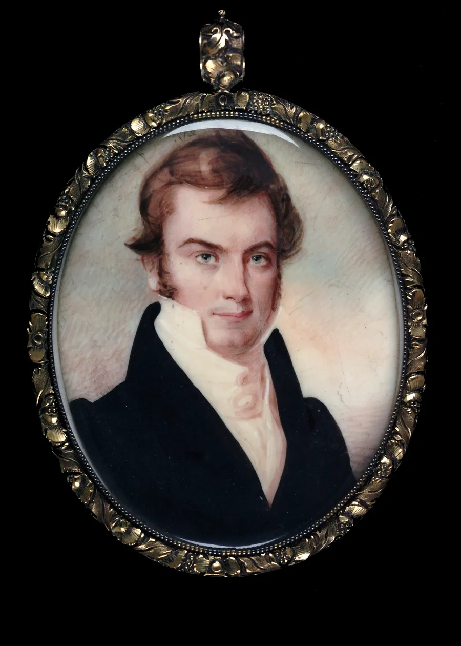William Lippincott by Daniel Dickinson, born Litchfield, CT 1795-died Litchfield, CT after 1866