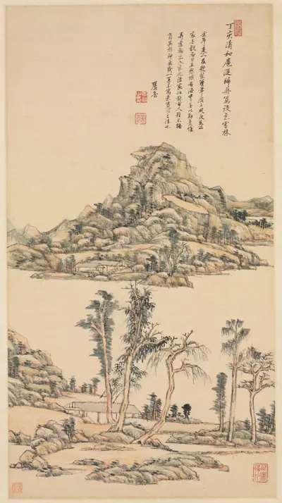 Landscape after Ni Zan