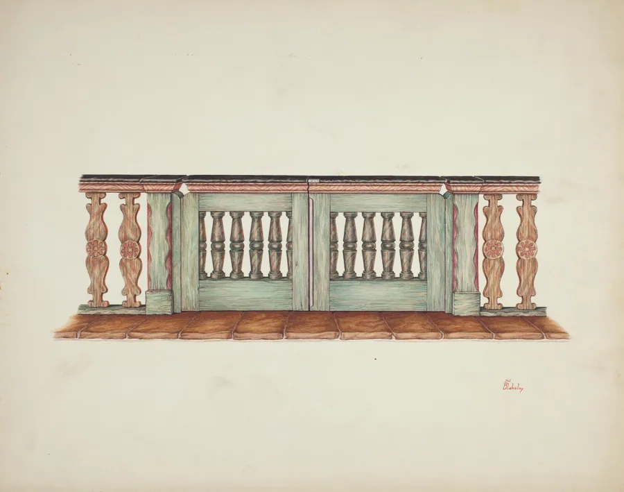 Chancel Railing by Hal Blakeley