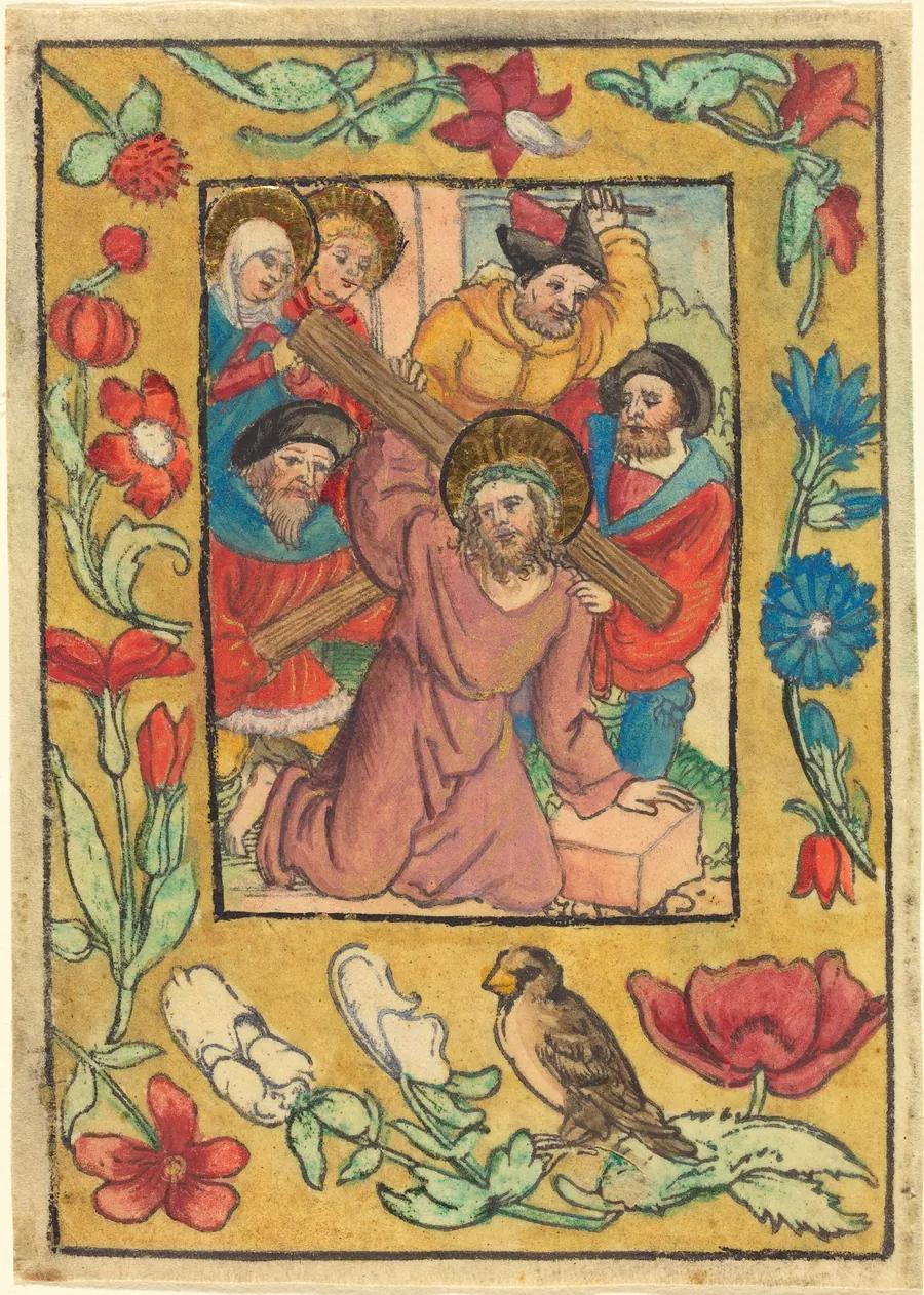 Christ Bearing the Cross by German 15th Century