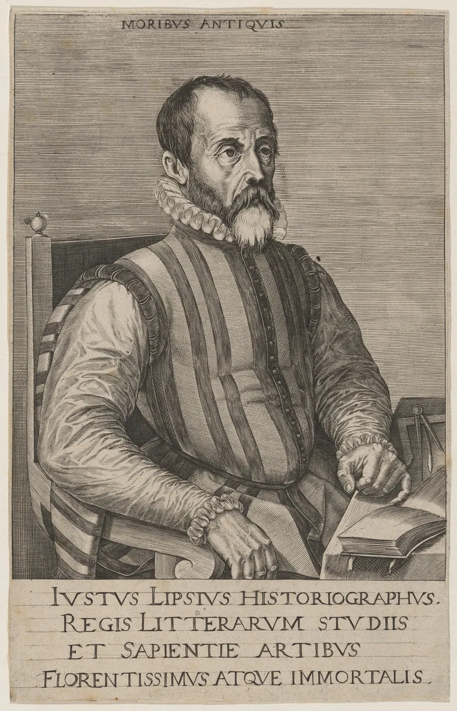 Justus Lipsius, Historian by Unknown 19th Century
