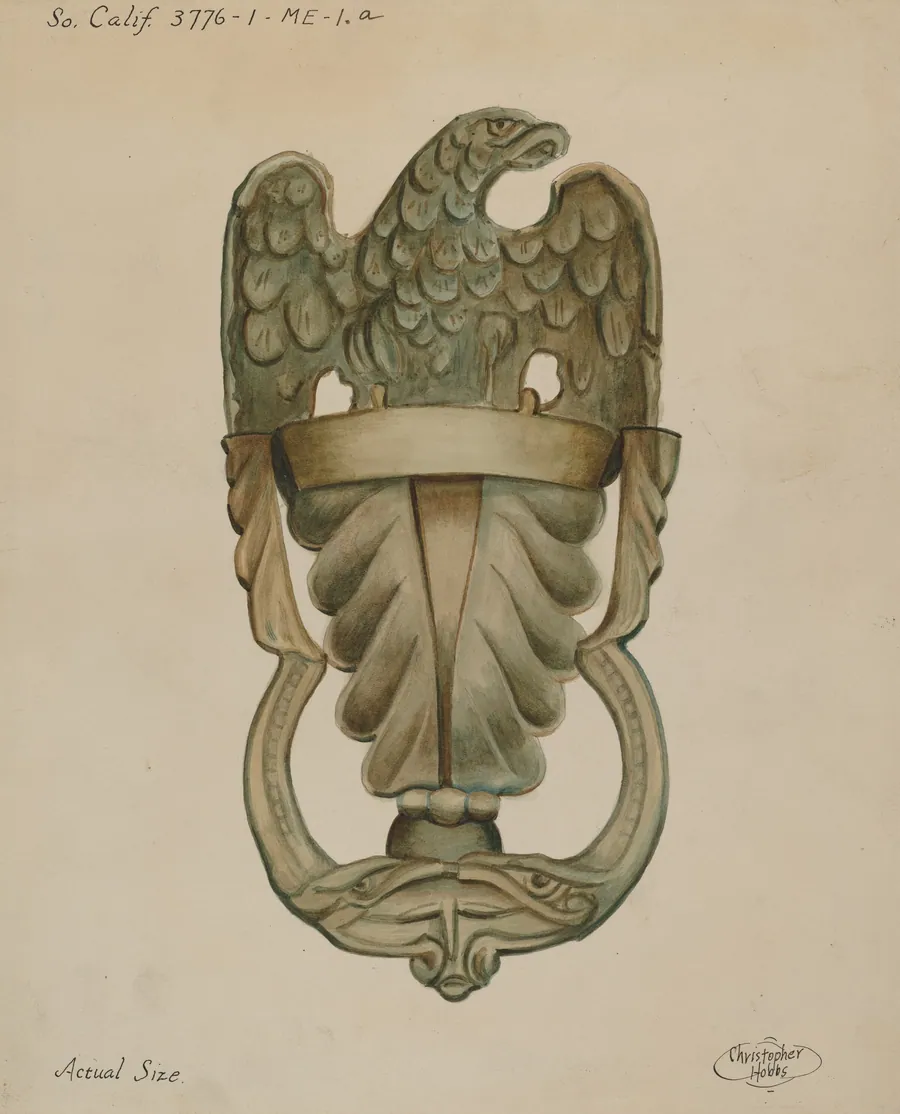 Door Knocker by Christopher Hobbs