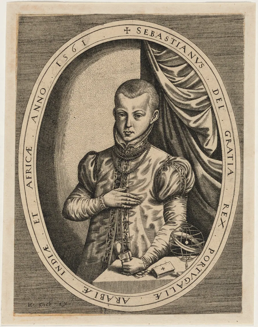 Sebastian, King of Portugal by Hieronymus Cock