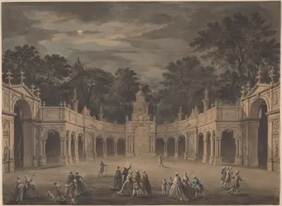 A Design for Illuminations to Celebrate the Birthday of King George III