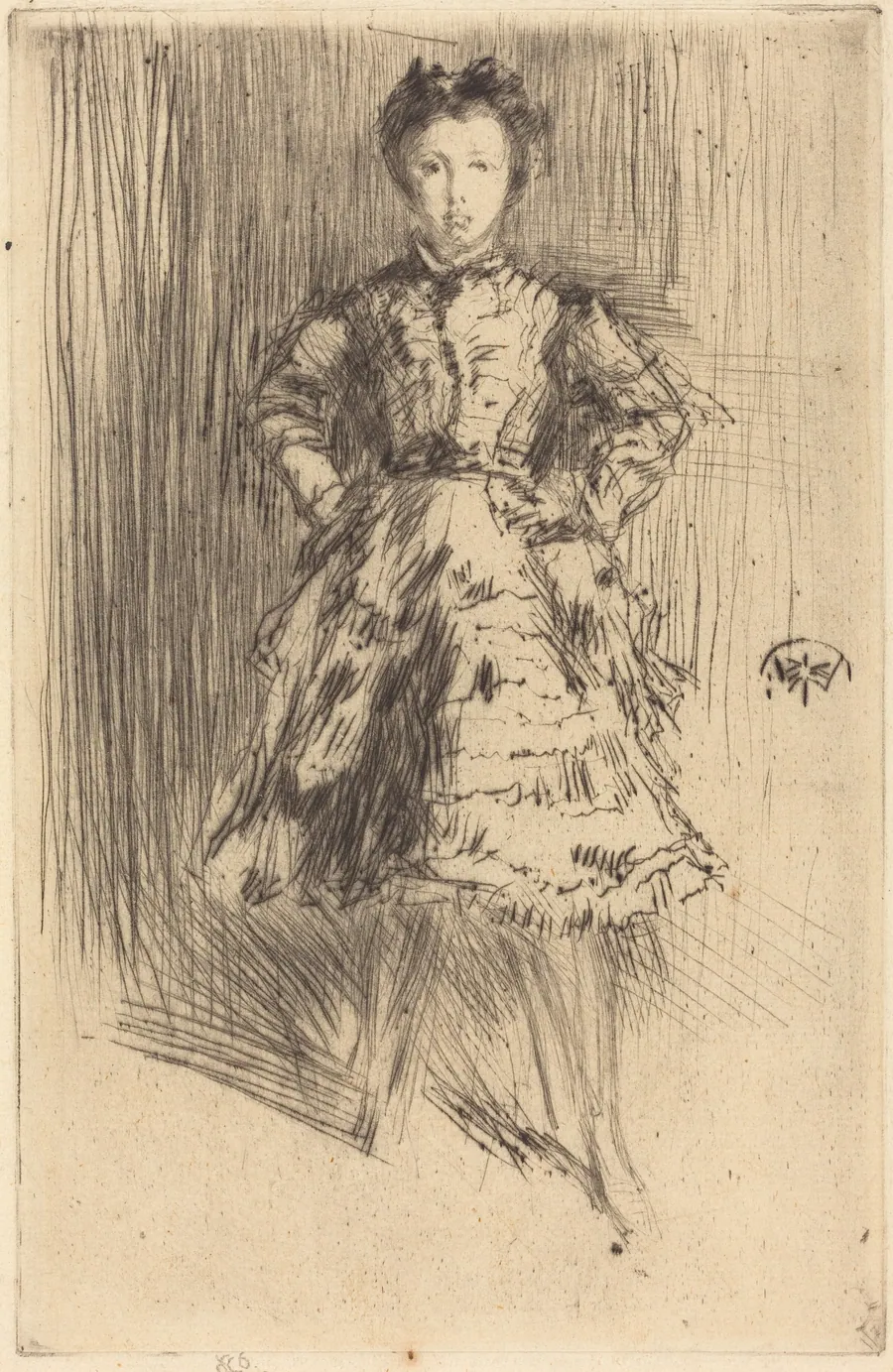 Elinor Leyland by James McNeill Whistler