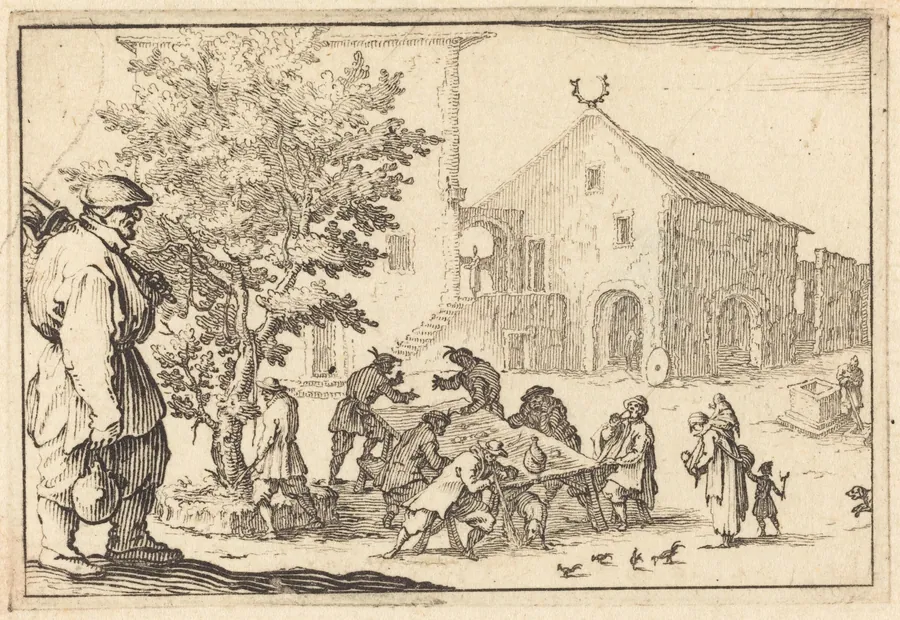 Tavern by Jacques Callot