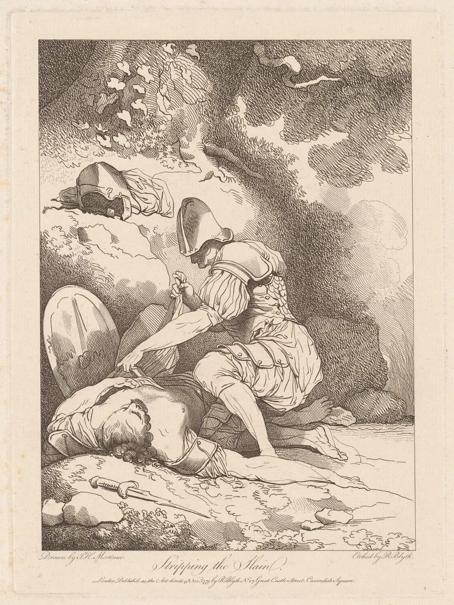 Stripping the Slain by Robert Blyth