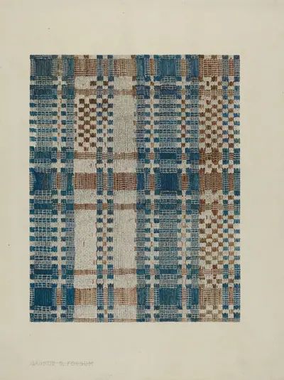 Handwoven Coverlet