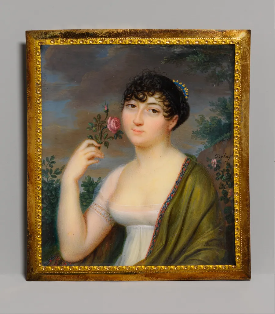 Portrait of a Woman by Jacques Delaplace
