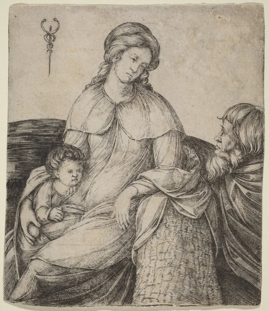 Holy Family by Jacopo de' Barbari