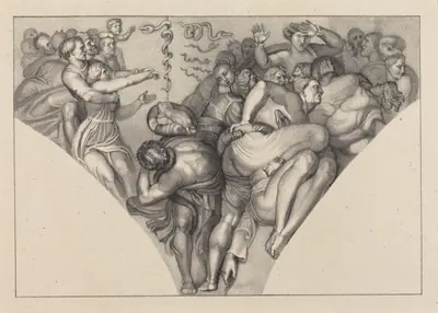 Brazen Serpent, from Michael Angelo