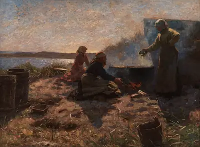 Trankogning ved Nymindegab