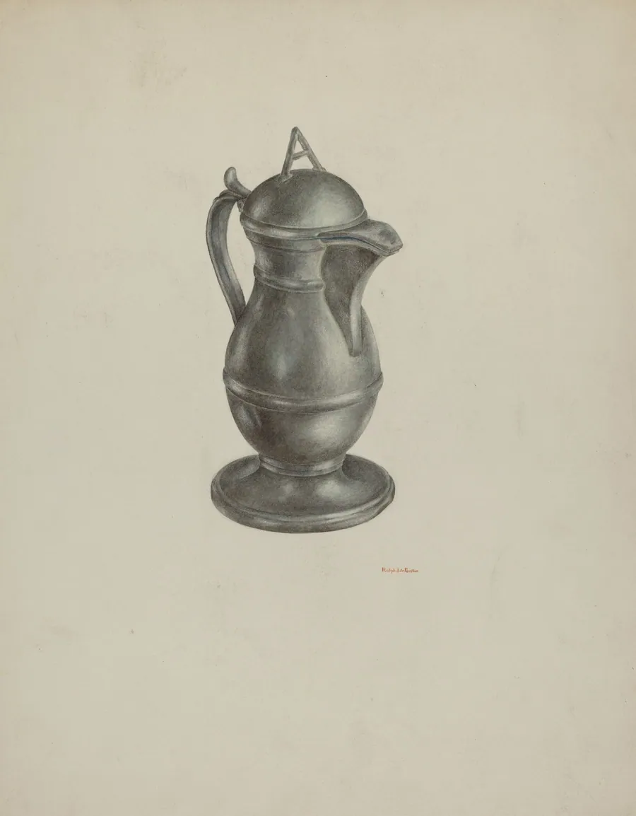 Pewter Jar by R.J. De Freitas